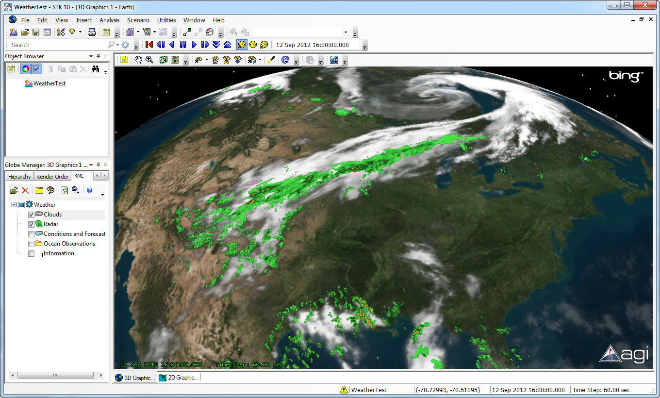 Weather Data in STK