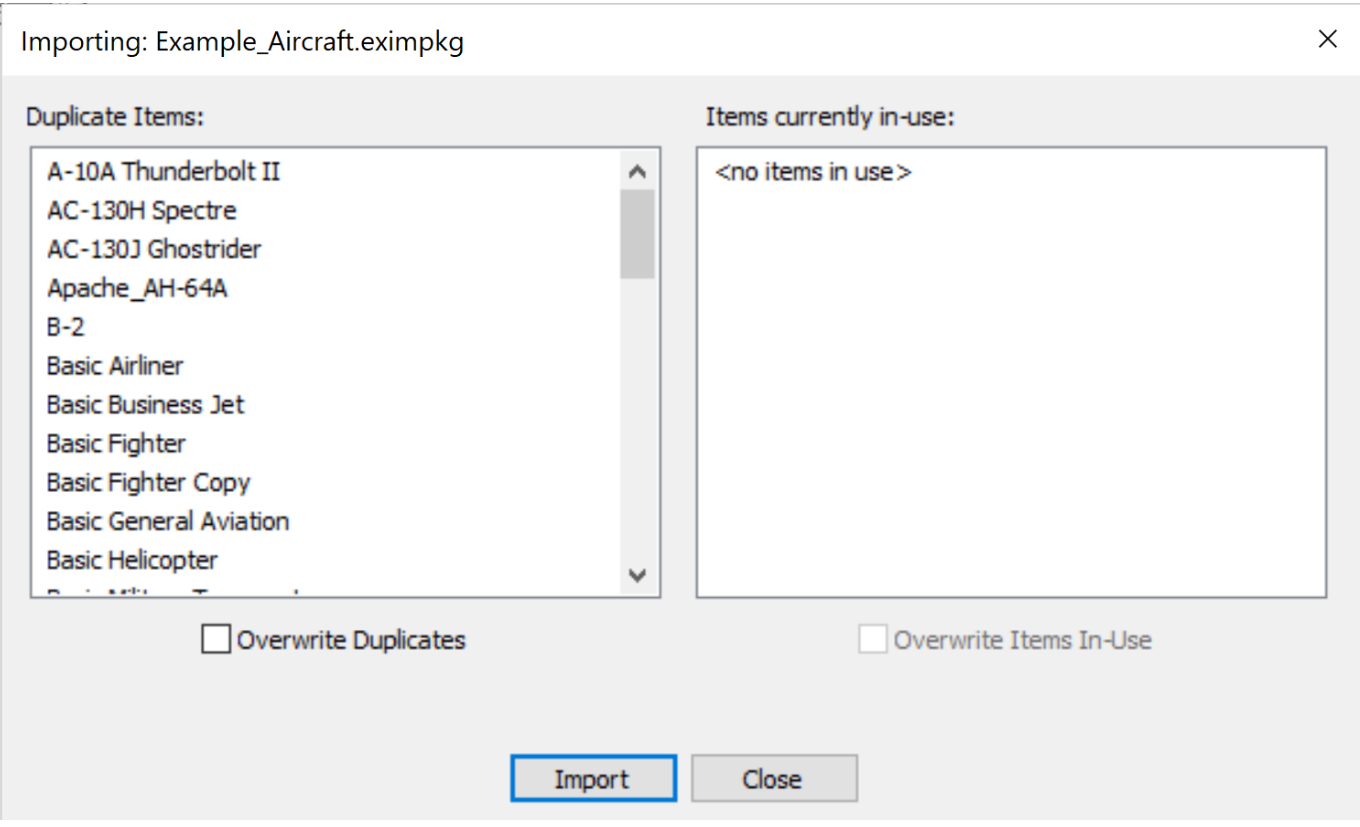 Utilities Menu > Aviator Catalog Manager